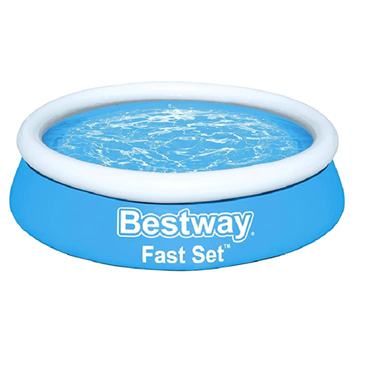 BESTWAY Round Inflatable Swimming Pool 10ft x 2ft 6in